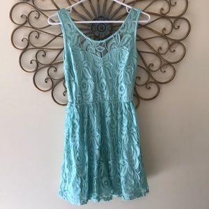 Women's Pac Sun lace overlay dress